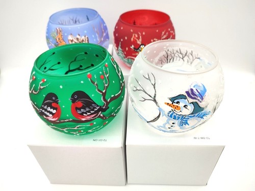 Glas windlicht leuchtglas - glas,