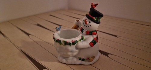 Schneemann teelicht partylite - teelicht,