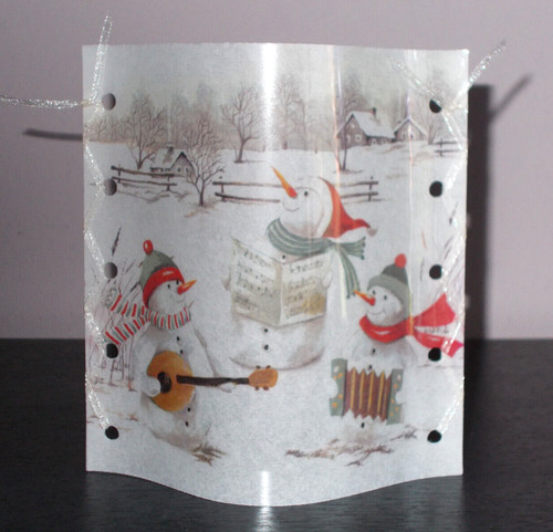 Deko windlicht schneemann - windlicht,